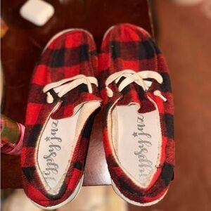 Buffalo Plaid Print Gypsy Jazz size 8